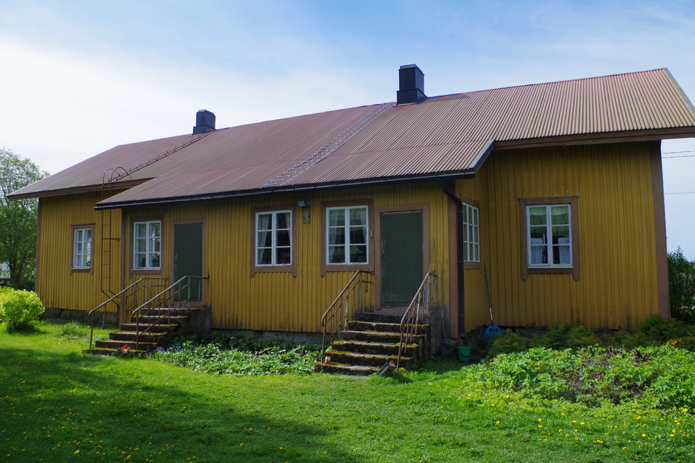 Kuva veräjänkorvan museorakennuksesta