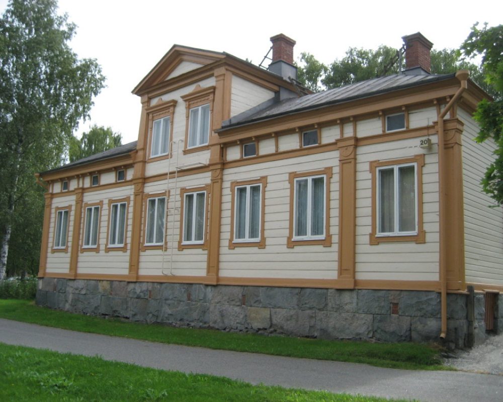 Turun terveydenhuoltomuseo, rakennus jossa museo sijaitsee.