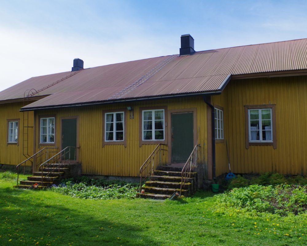 Kuva veräjänkorvan museorakennuksesta